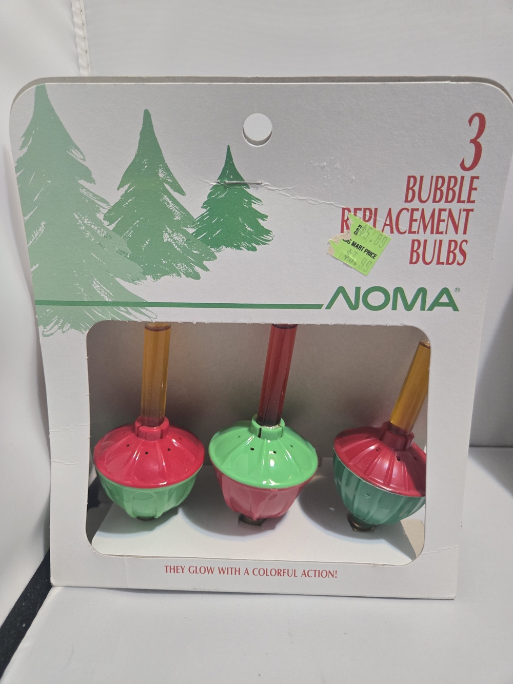 NOMA 3 Bubble Replacement Bulbs - Red & Green